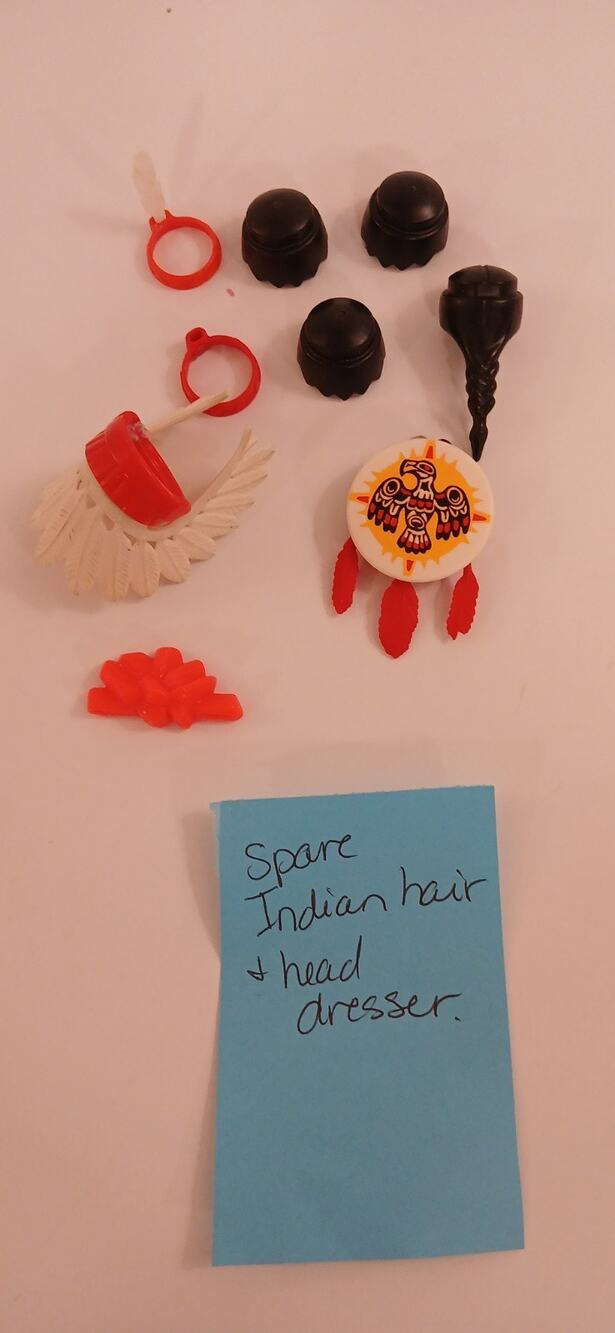 Playmobile Toy Collection Multiple Items Native American Role Play Pieces